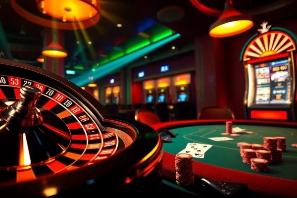 Set of casino games featuring Nhà Cái 89bet poker and roulette for thrilling gameplay.